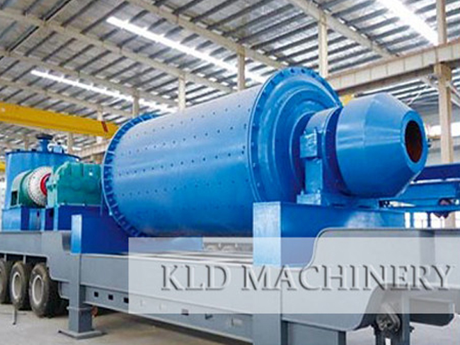 Movable ball mill