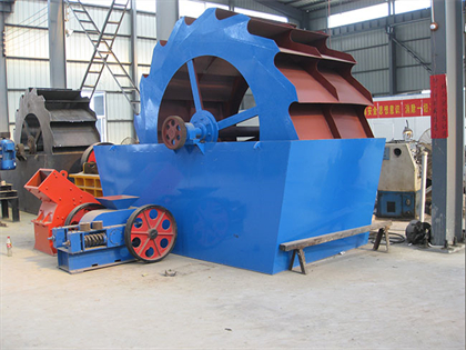 work method of sand washing machine
